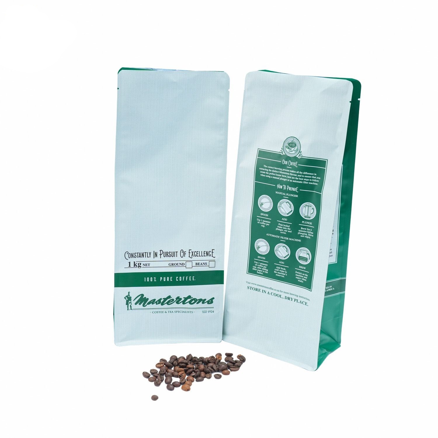 Kaffe platt bottenv&auml;ska