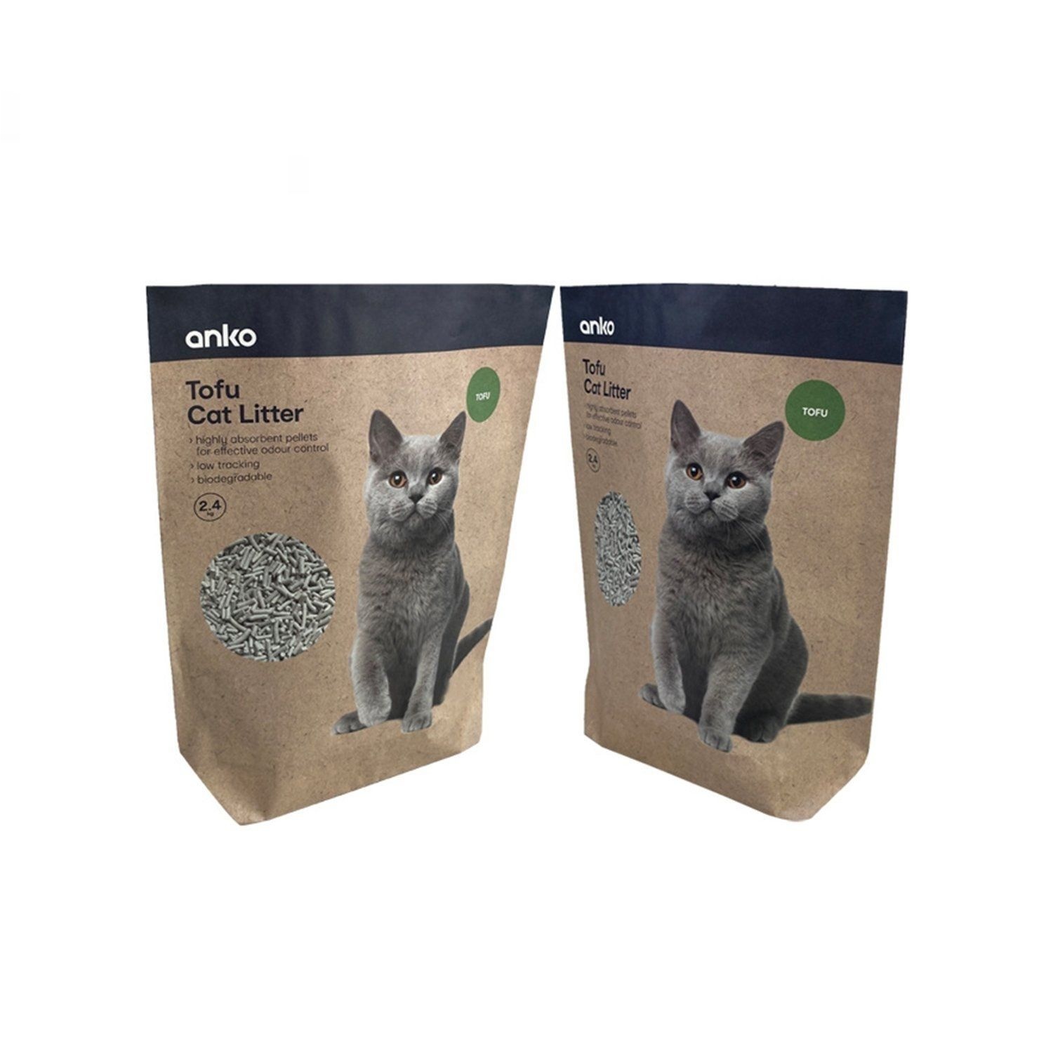 Kattkull pappersp&aring;se
